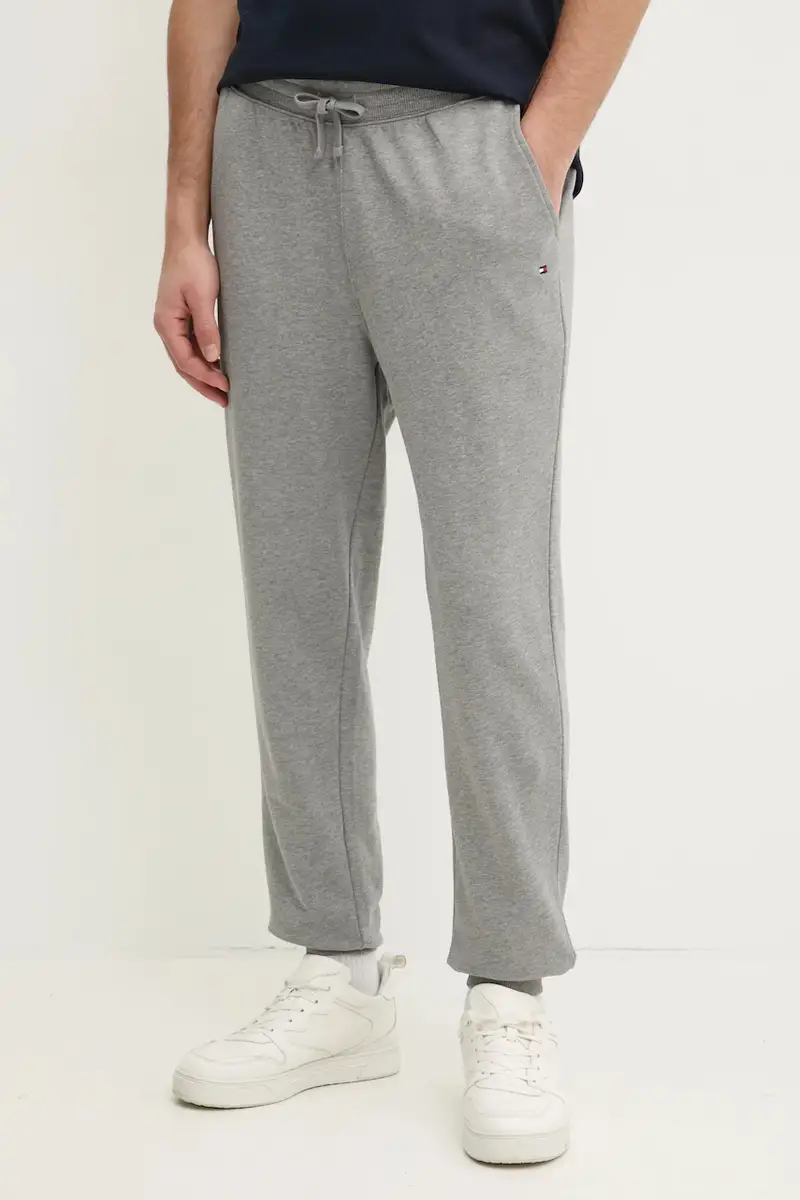 pantaloni della tuta di cotone colore grigio MW0MW37236