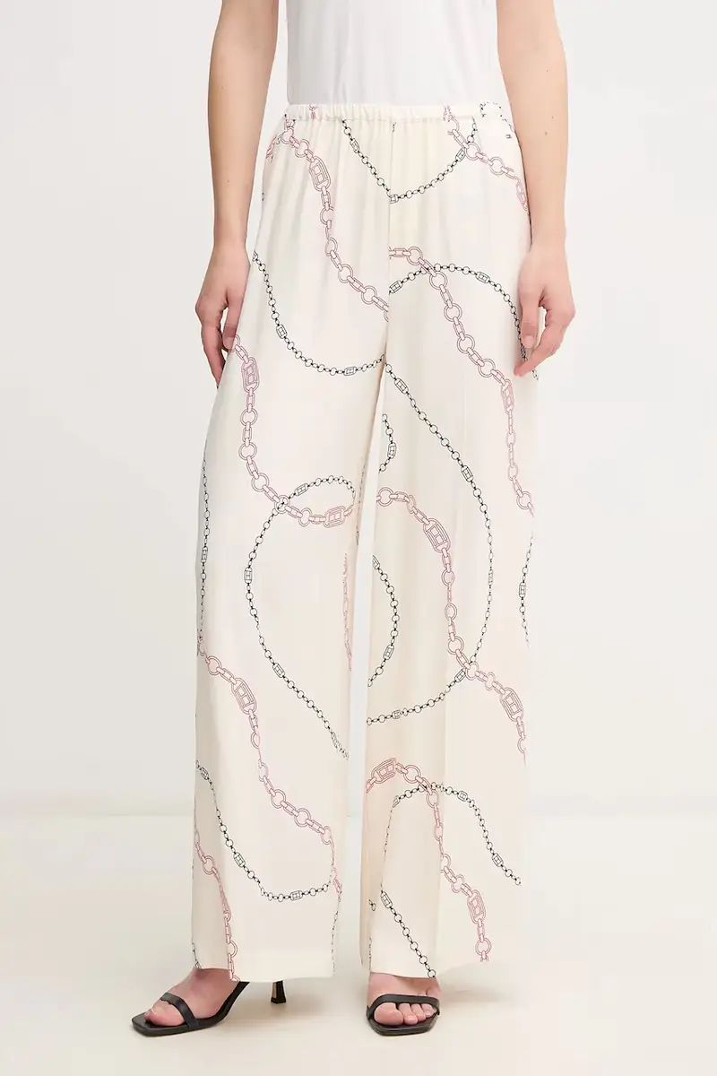 pantaloni donna colore beige WW0WW44542