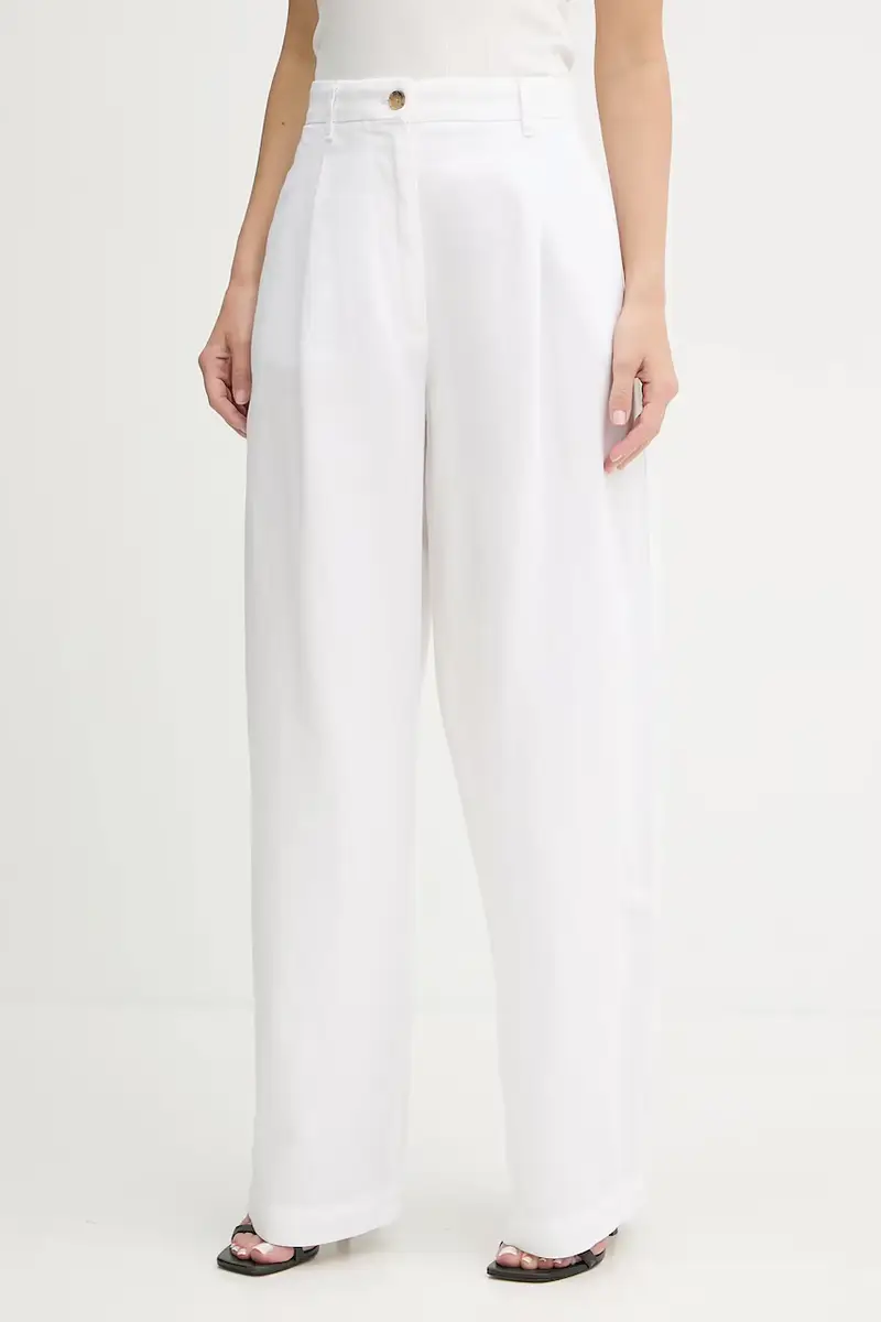 pantaloni donna colore bianco WW0WW45780