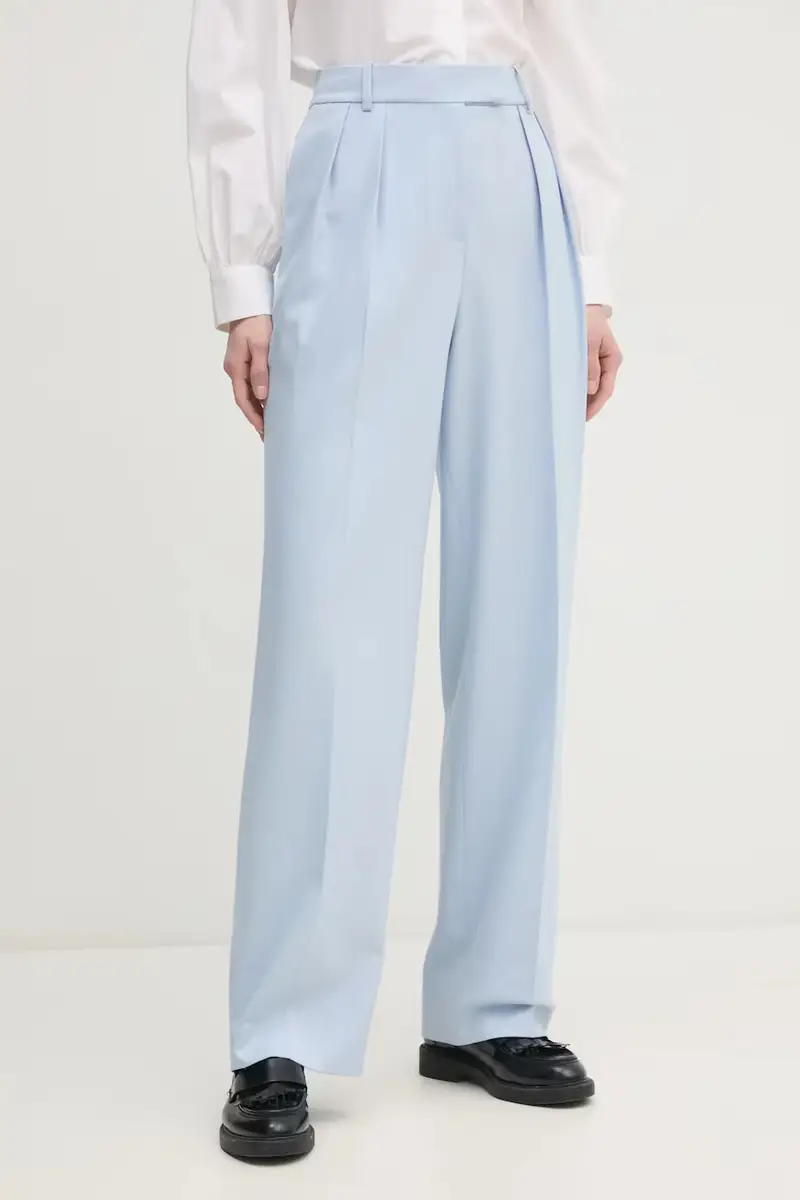 pantaloni donna colore blu