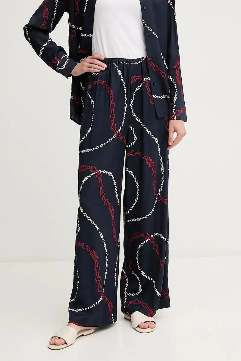 pantaloni donna colore blu navy WW0WW44542