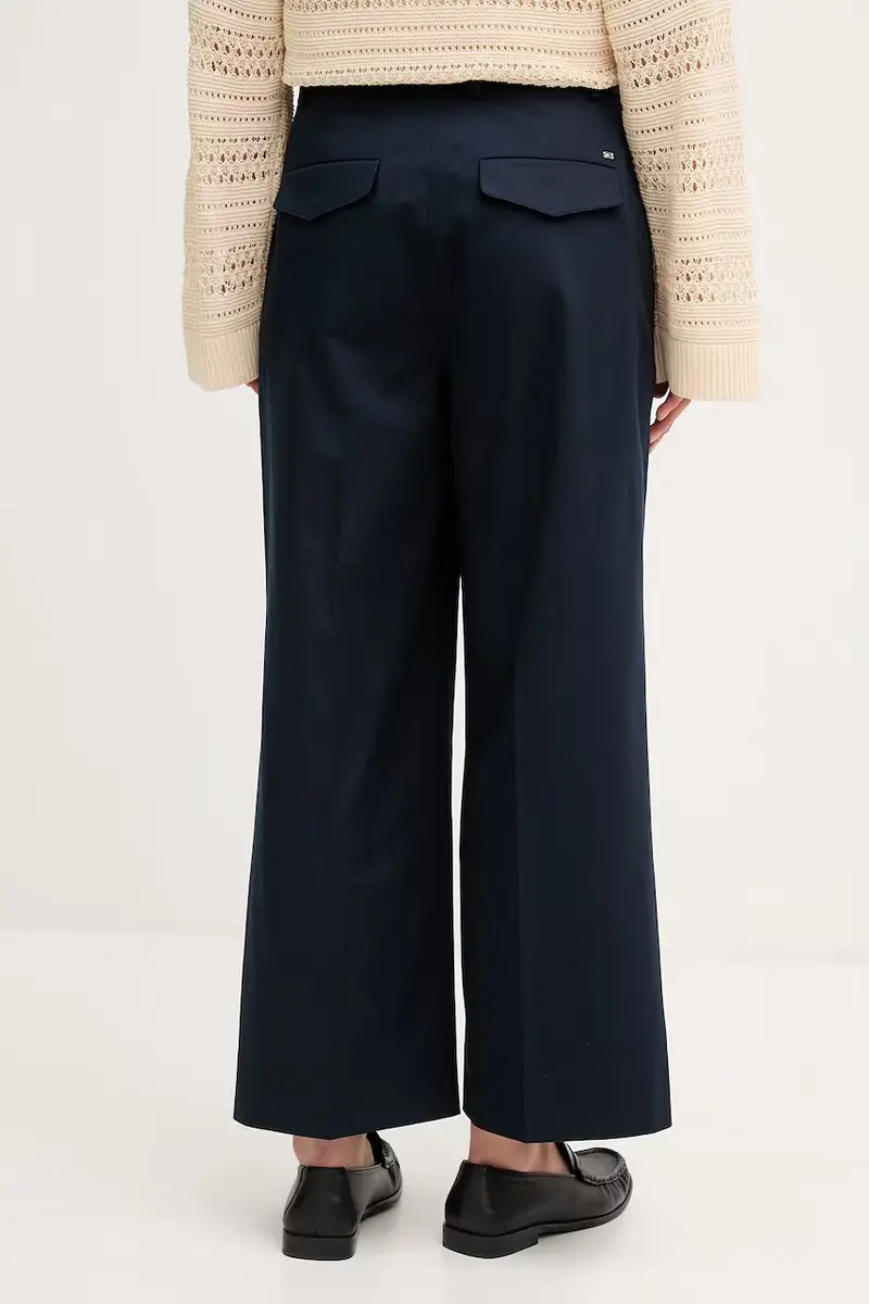 pantaloni donna colore blu navy WW0WW45791 miniatura 3