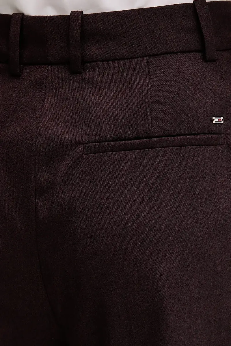 pantaloni donna colore granata WW0WW48358 miniatura 4