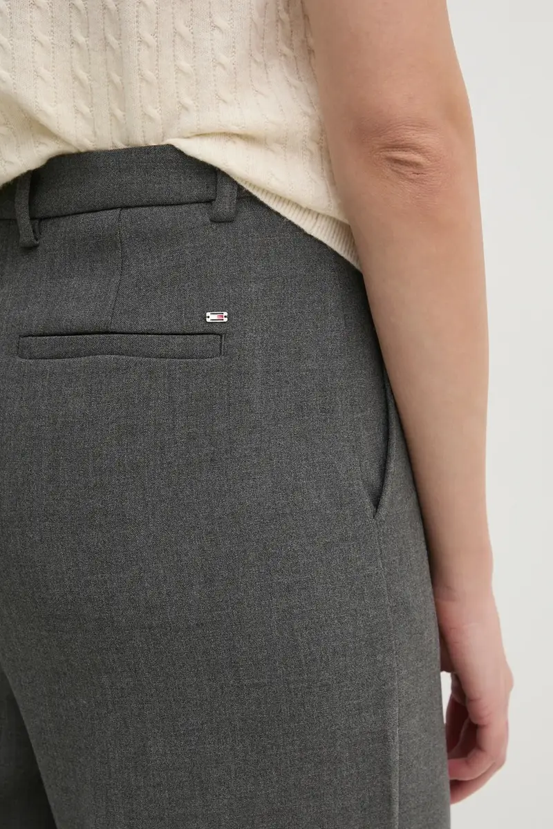 pantaloni donna colore grigio WW0WW43875 miniatura 4