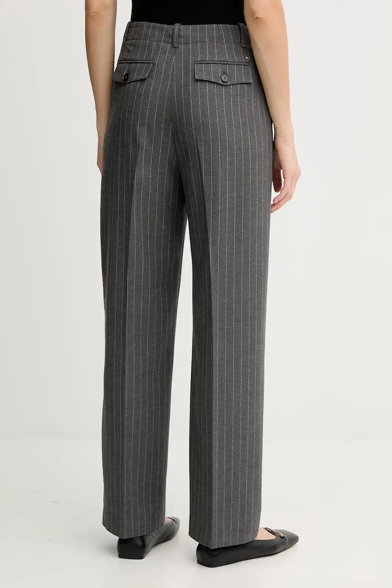 pantaloni donna colore grigio WW0WW47550 miniatura 3