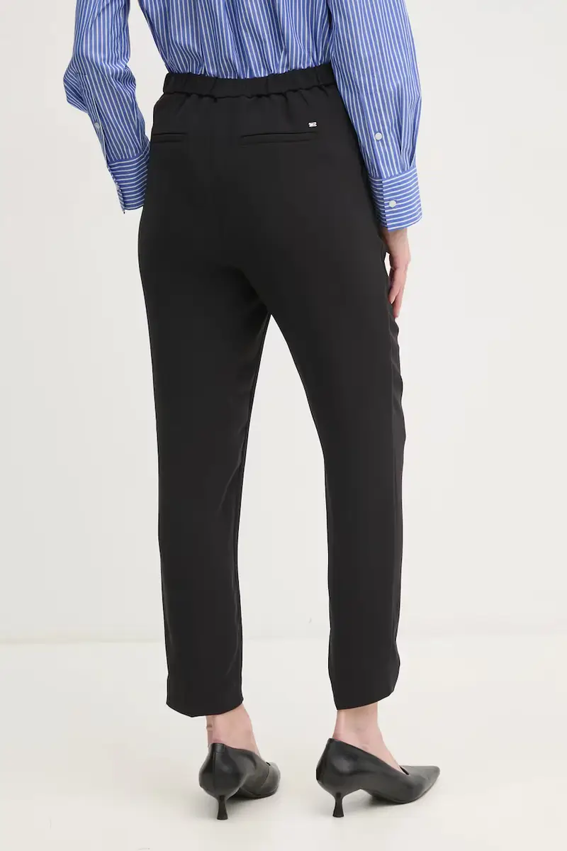 pantaloni donna colore nero WW0WW45450 miniatura 3