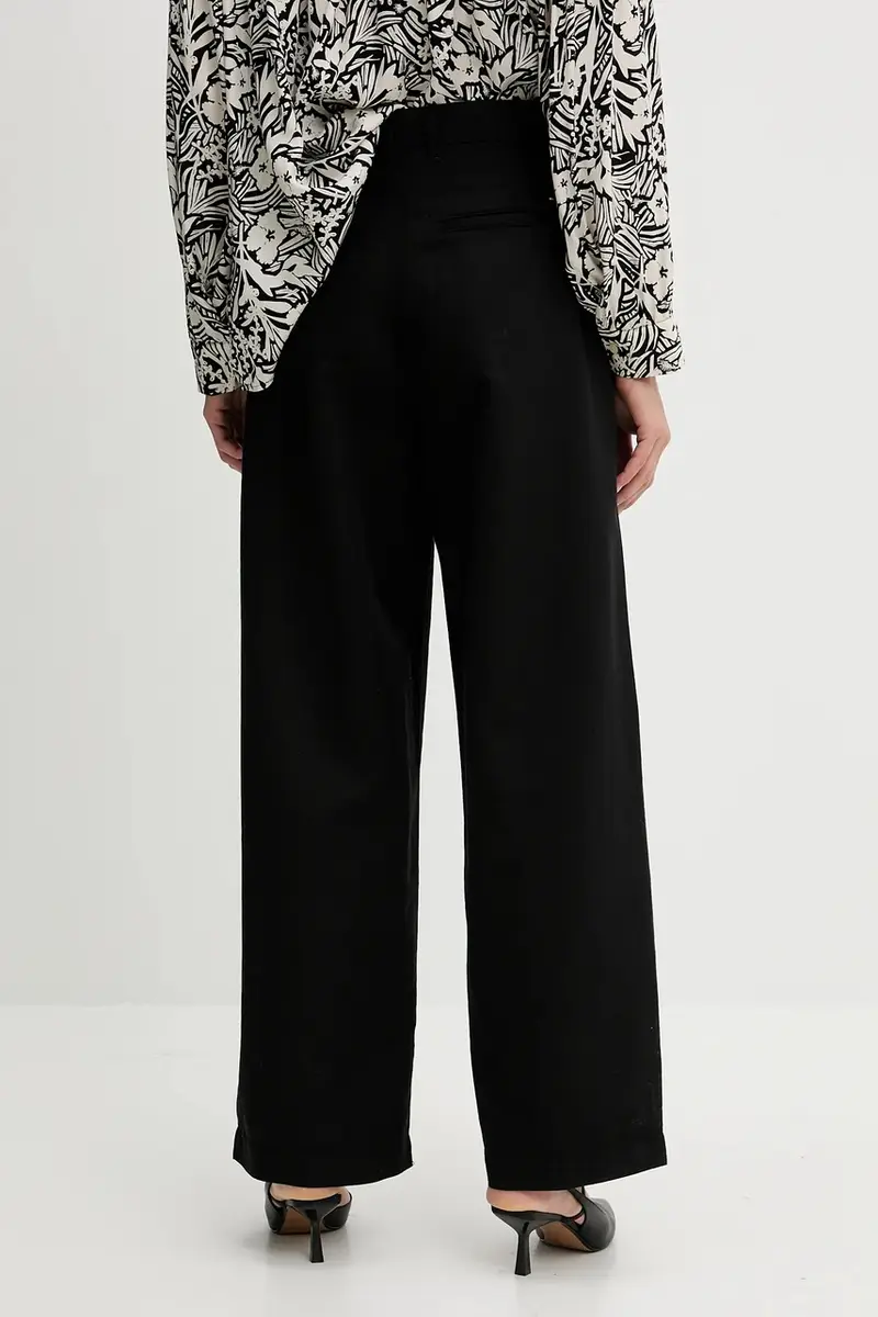 pantaloni donna colore nero WW0WW45780 miniatura 3