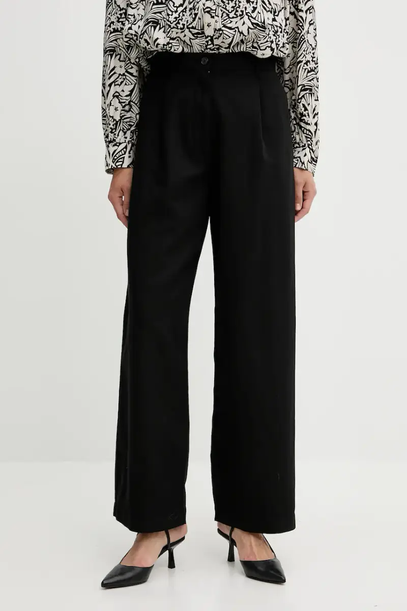 pantaloni donna colore nero WW0WW45780