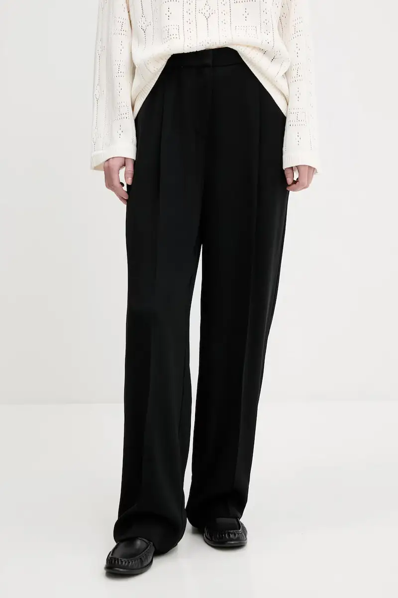 pantaloni donna colore nero WW0WW46749