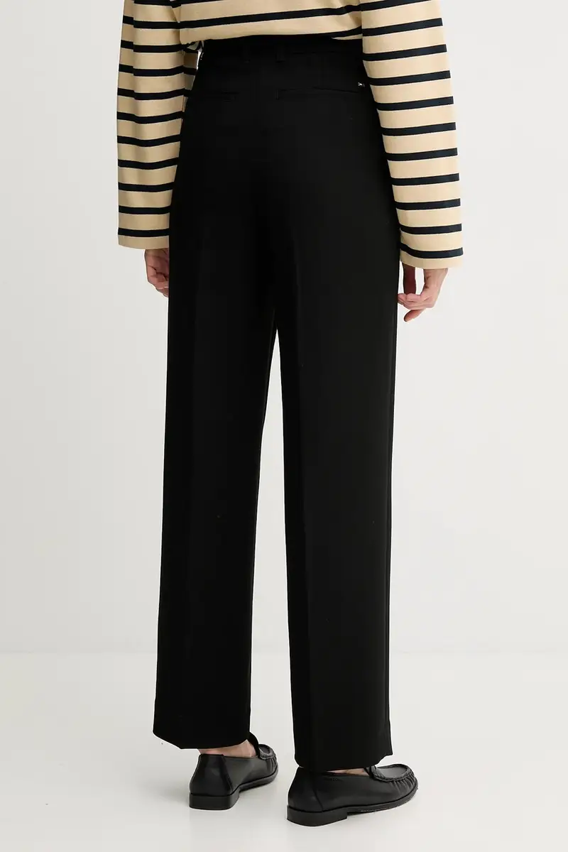 pantaloni donna colore nero WW0WW48357 miniatura 3