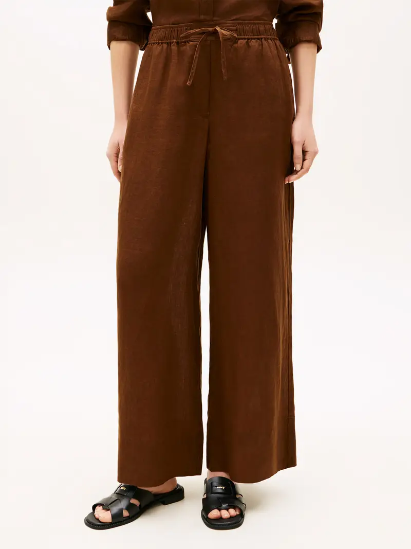 Pantaloni ESS castano miniatura 2