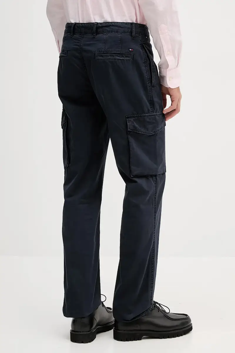 pantaloni in cotone uomo colore blu navy MW0MW39695 miniatura 3