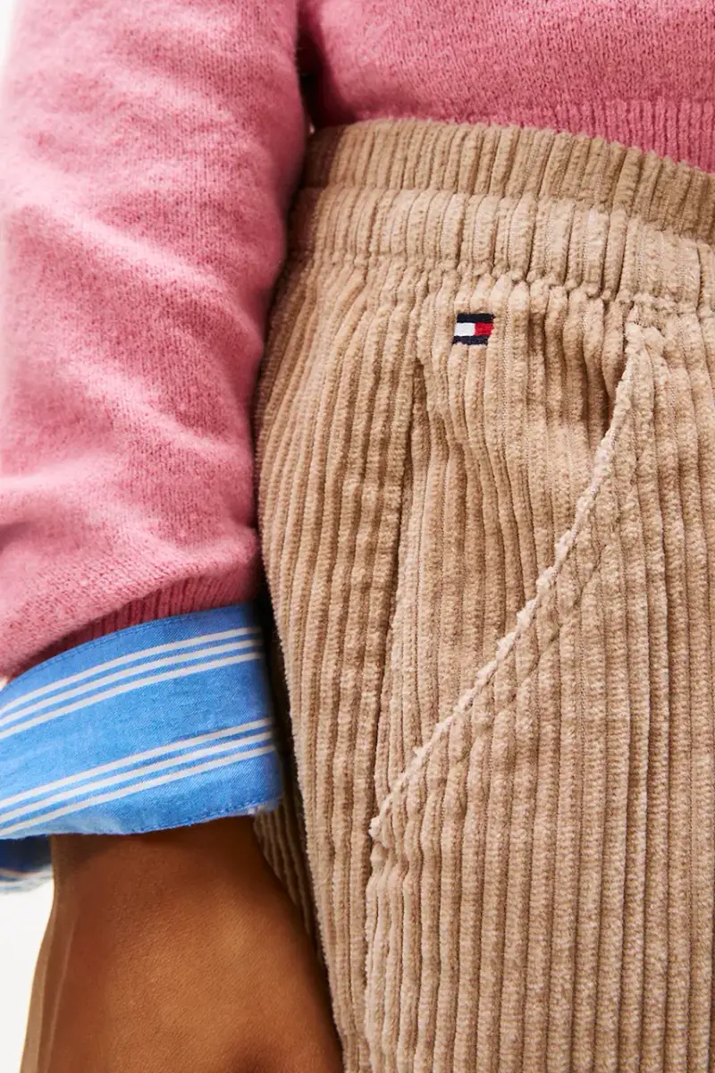 pantaloni in lana bambino/a colore beige KG0KG08818 miniatura 4