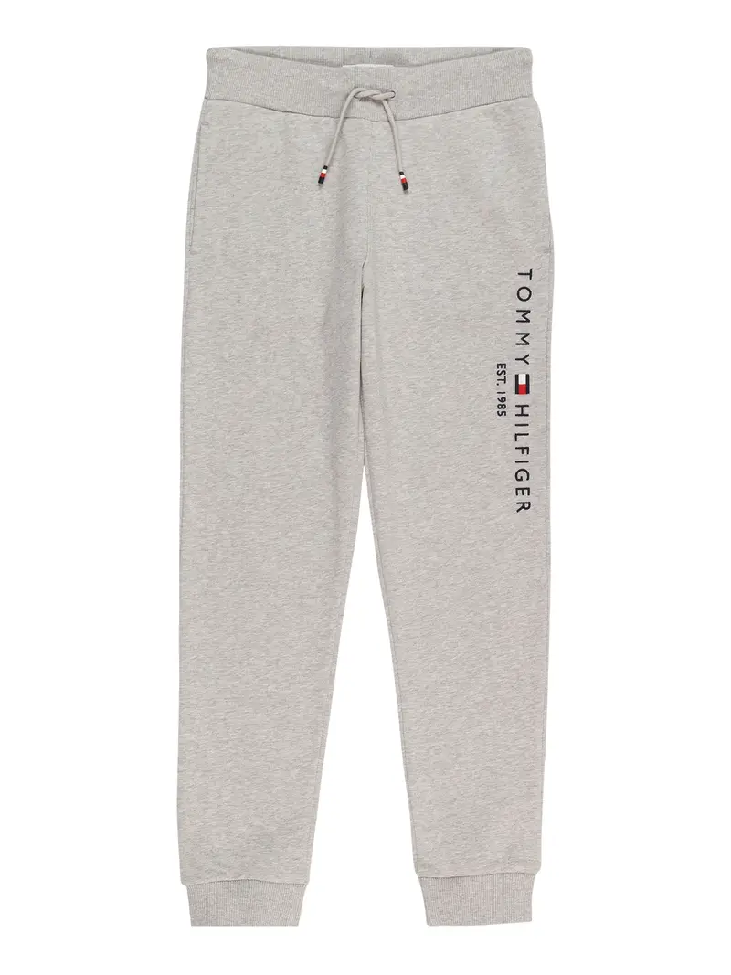 TOMMY HILFIGER Pantaloni  navy / grigio chiaro / rosso fuoco / bianco