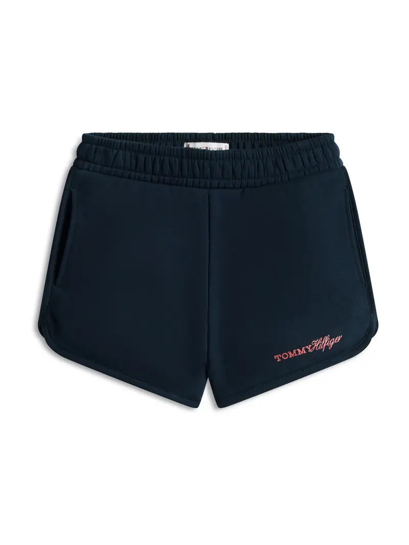 Pantaloni navy / rosa chiaro