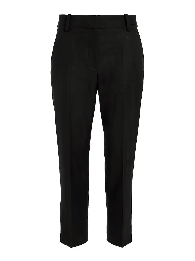 Pantaloni slim fit dritti Nero