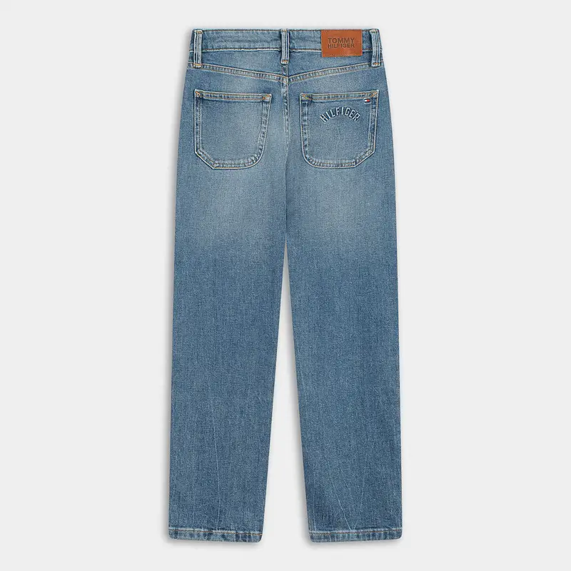 Pantaloni Tommy Hilfiger da Bambino, blu miniatura 2