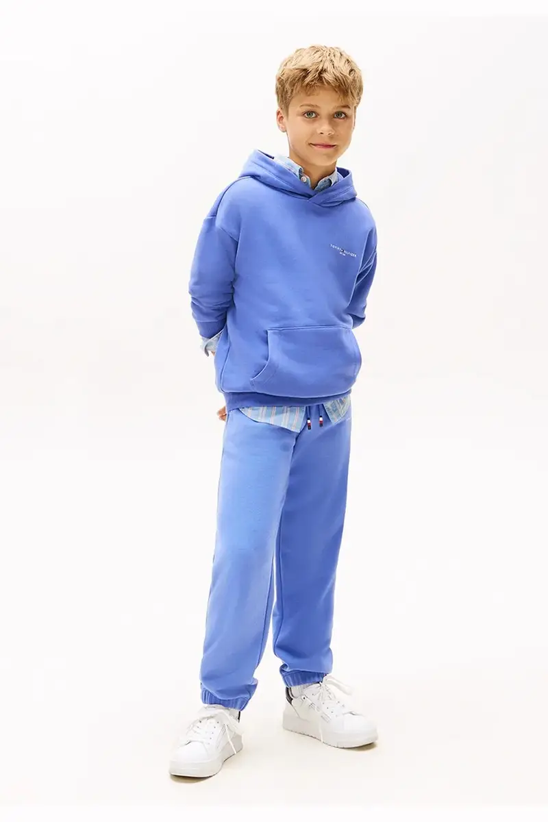 pantaloni tuta bambino/a colore blu KS0KS00662 miniatura 5