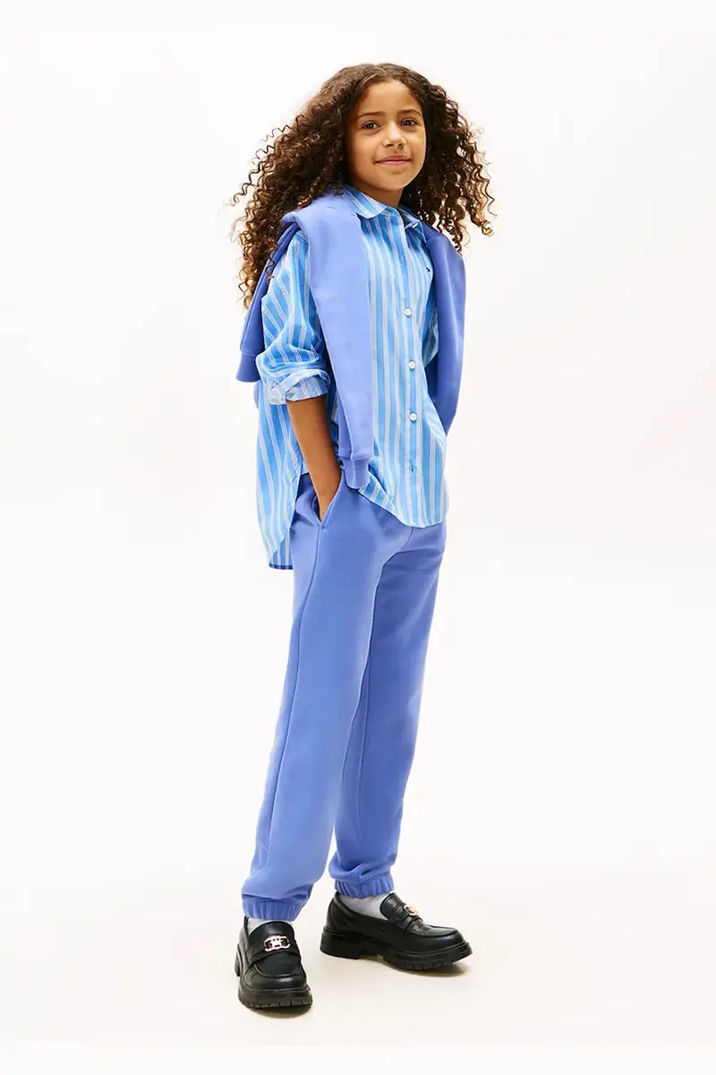 pantaloni tuta bambino/a colore blu KS0KS00662