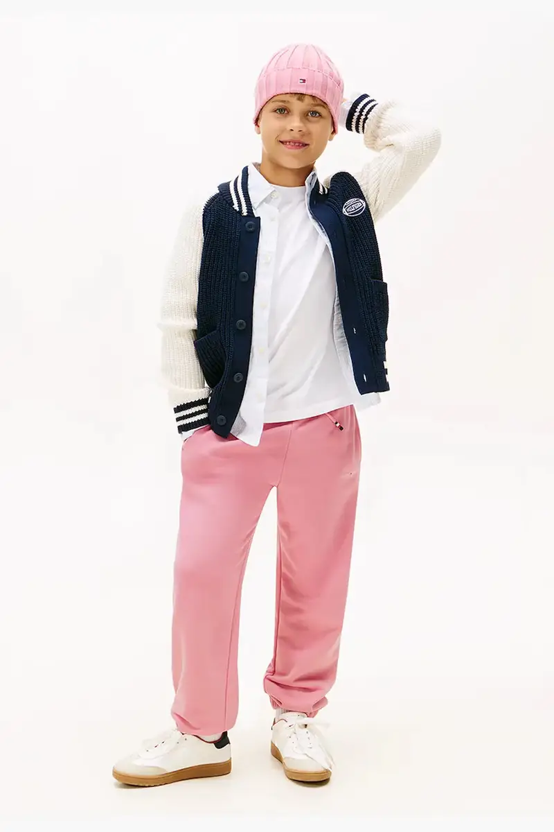 pantaloni tuta bambino/a colore rosa KS0KS00662 miniatura 5