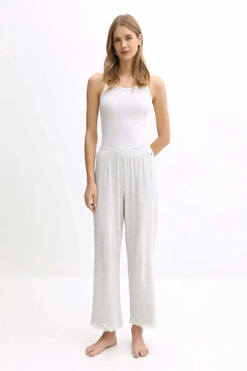 pantaloni tuta donna colore grigio UW0UW06074 miniatura 2