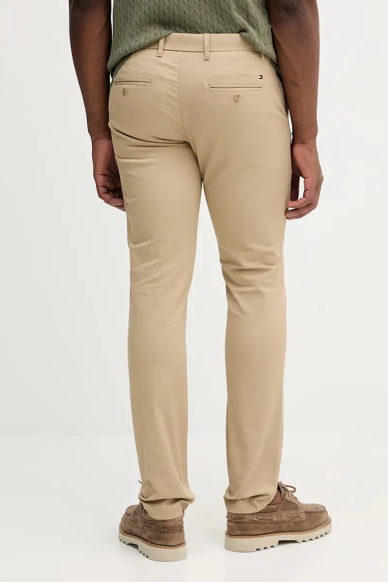 pantaloni uomo colore beige MW0MW26619 miniatura 3