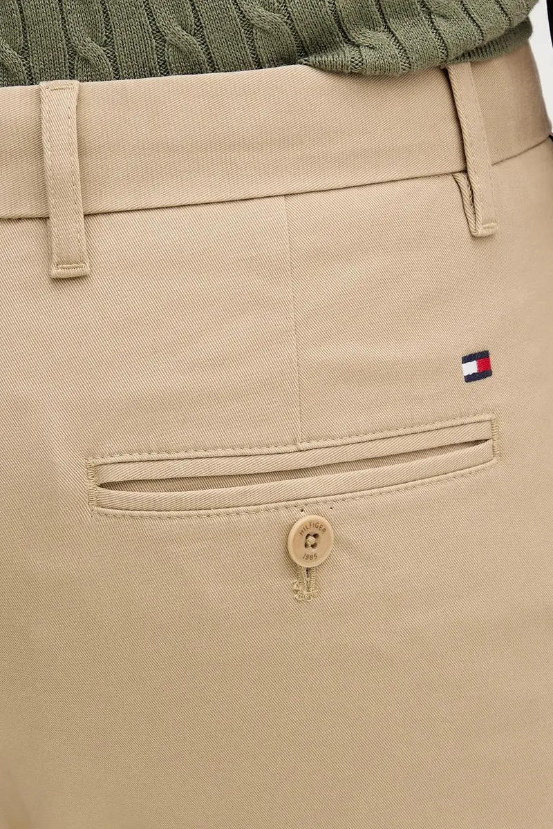 pantaloni uomo colore beige MW0MW26619 miniatura 4