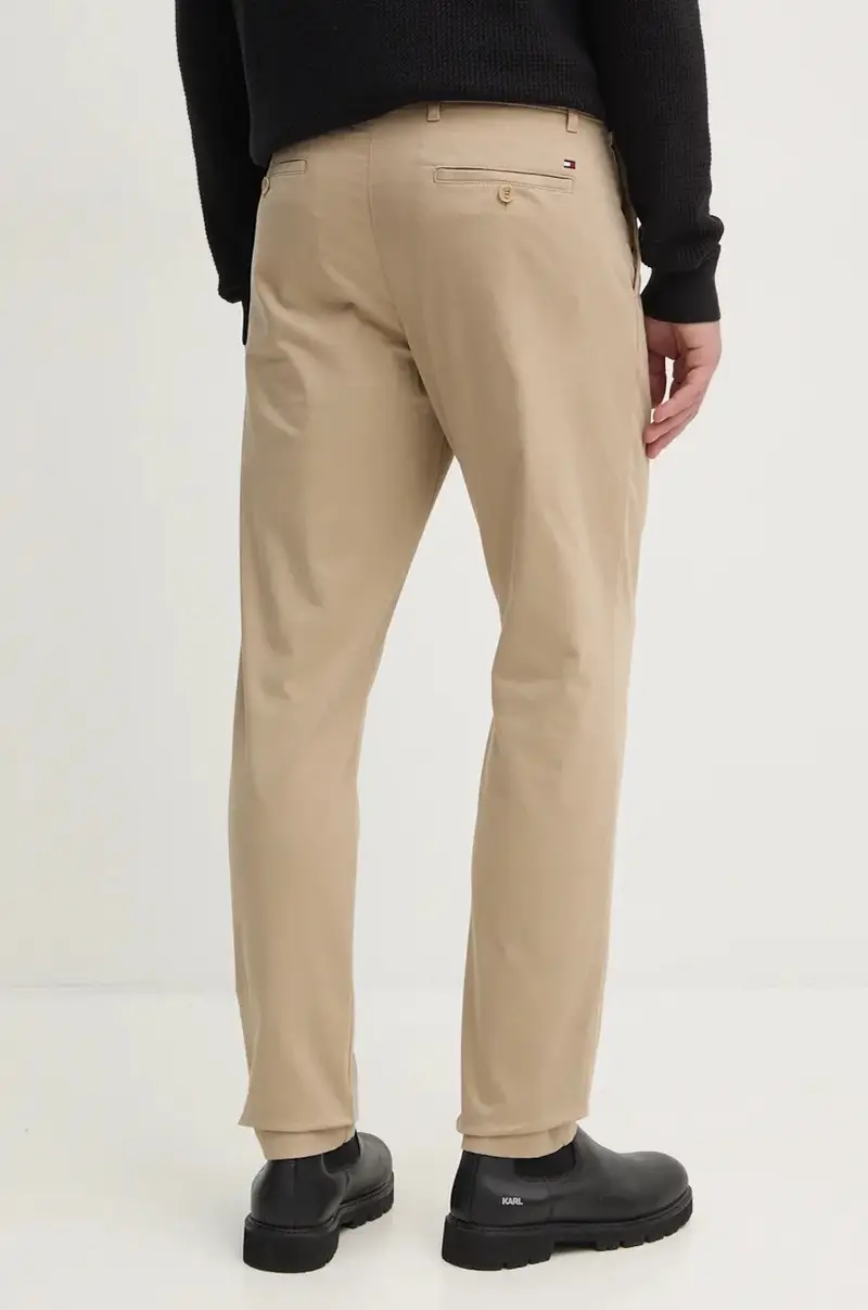 pantaloni uomo colore beige MW0MW36708 miniatura 3