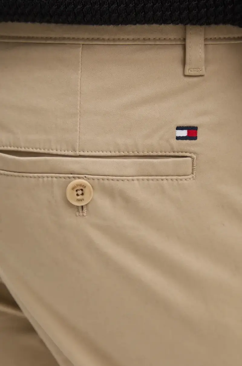 pantaloni uomo colore beige MW0MW36708 miniatura 4