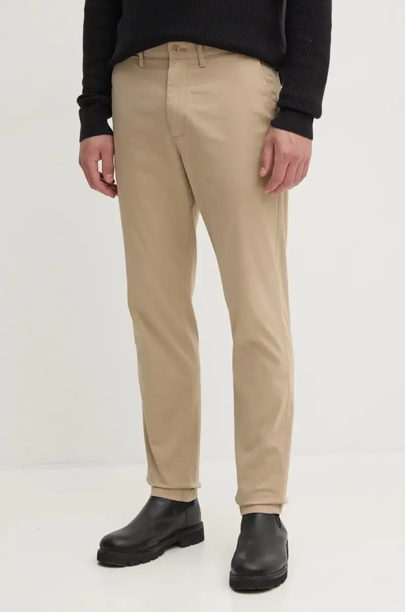 pantaloni uomo colore beige MW0MW36708