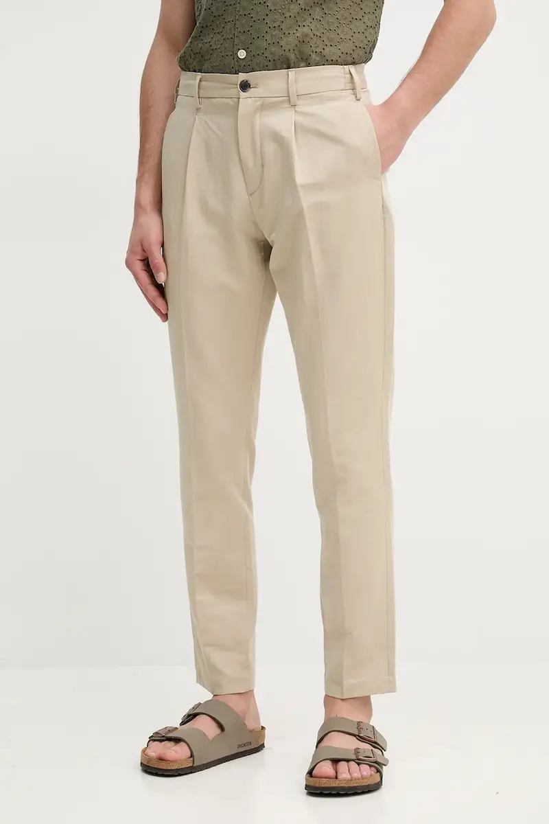 pantaloni uomo colore beige MW0MW38861