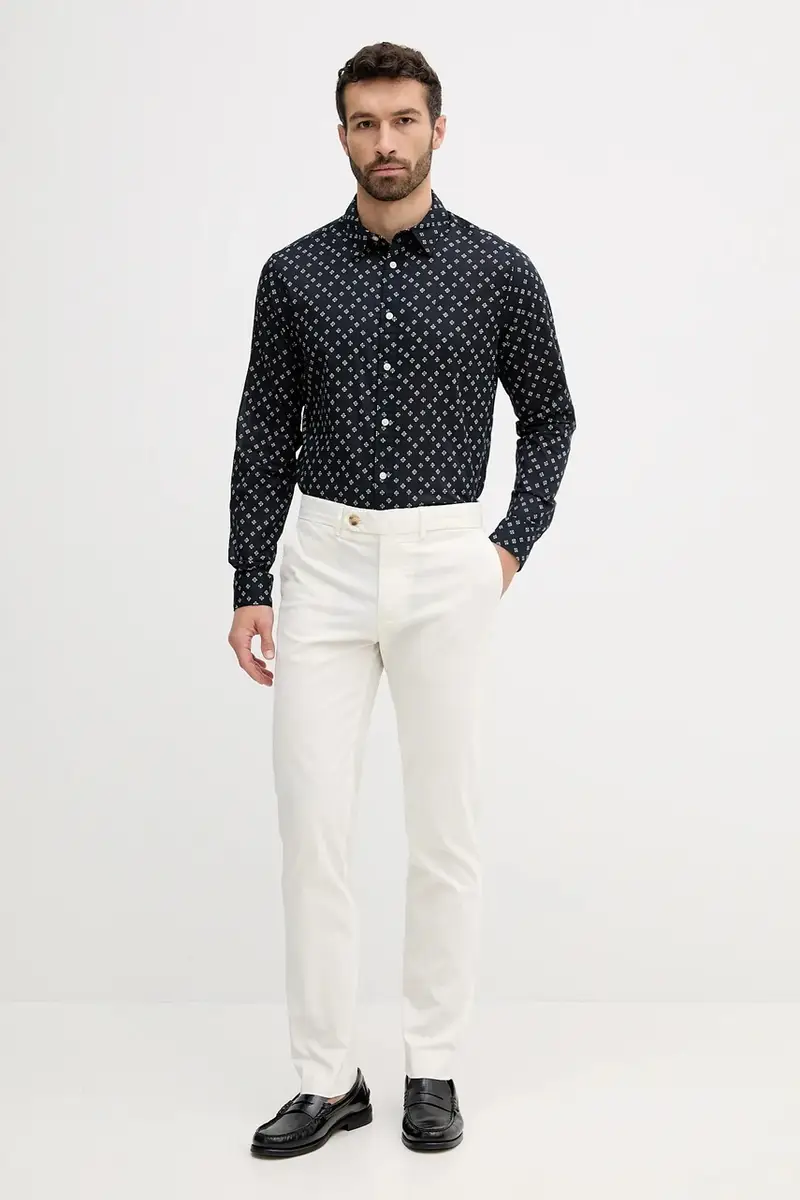 pantaloni uomo colore beige MW0MW39726 miniatura 2