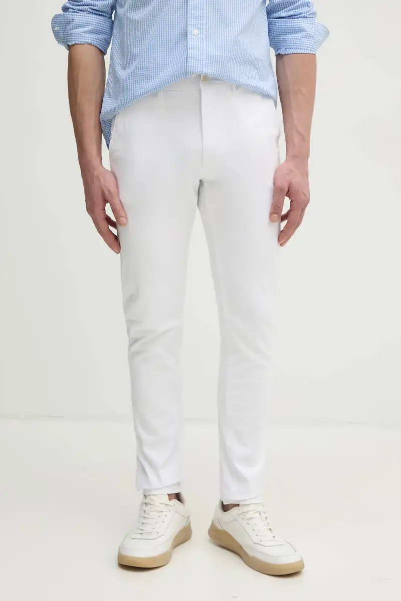 pantaloni uomo colore bianco MW0MW26619