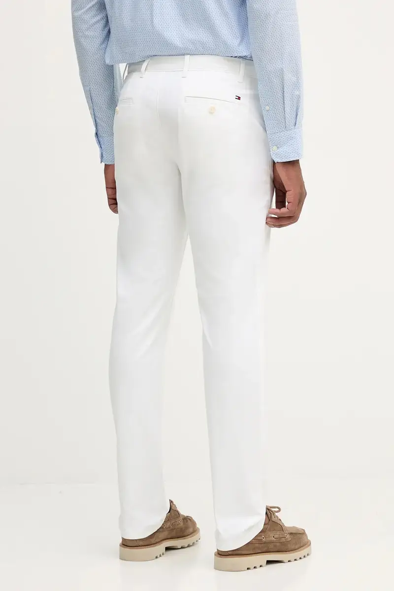 pantaloni uomo colore bianco MW0MW40262 miniatura 3