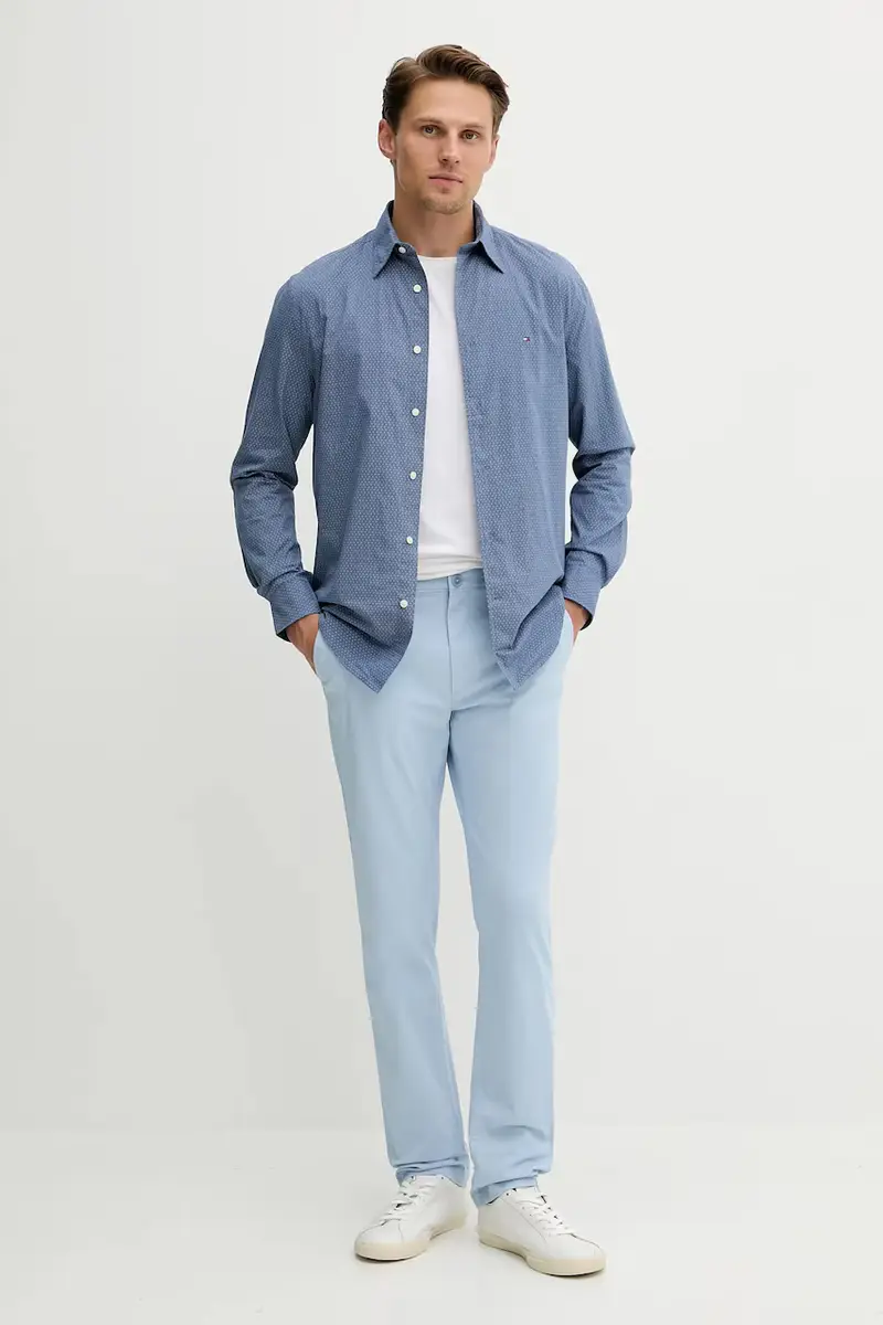 pantaloni uomo colore blu MW0MW40262 miniatura 2