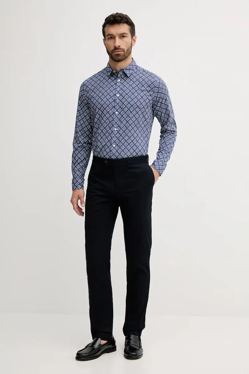 pantaloni uomo colore blu navy MW0MW39726 miniatura 2