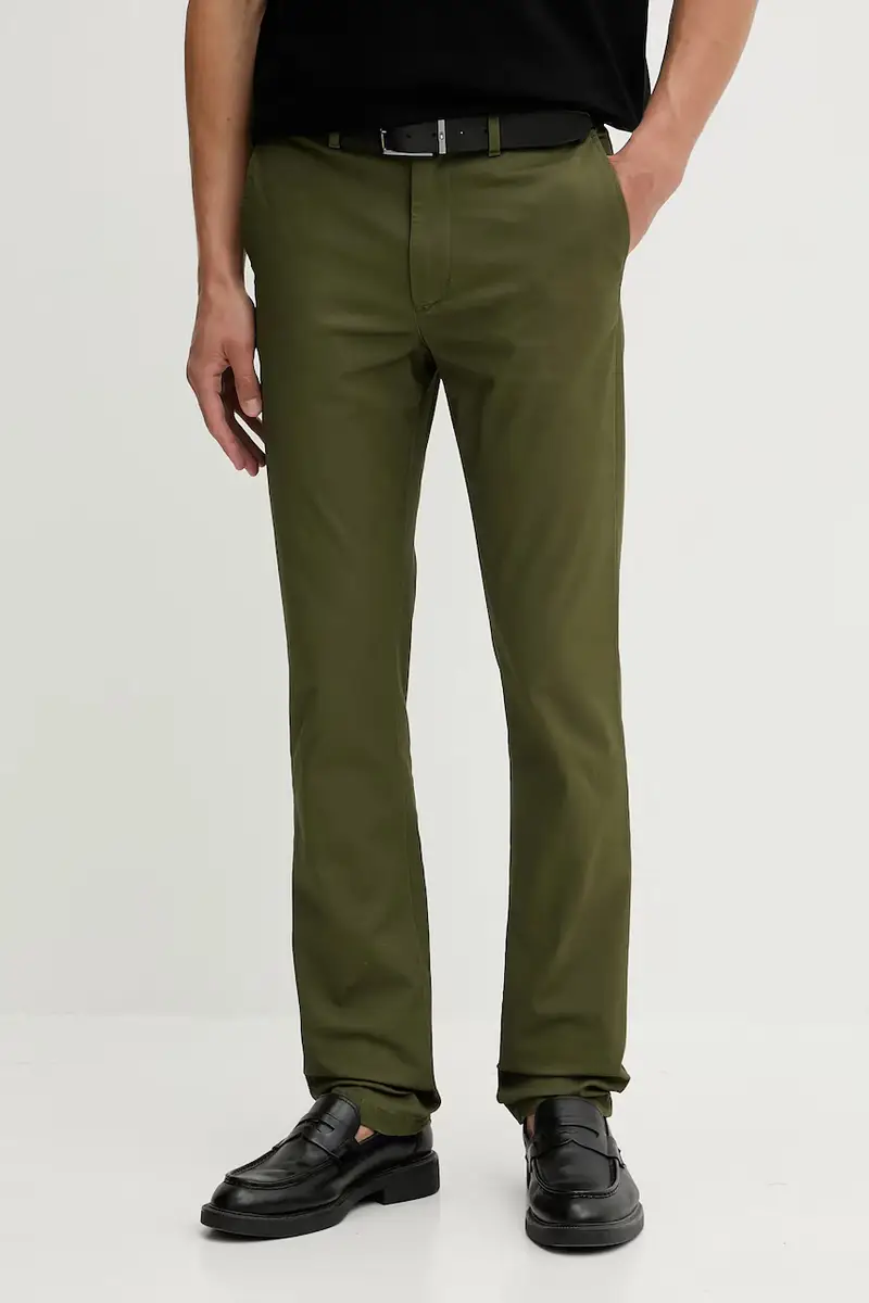 pantaloni uomo colore verde MW0MW40262
