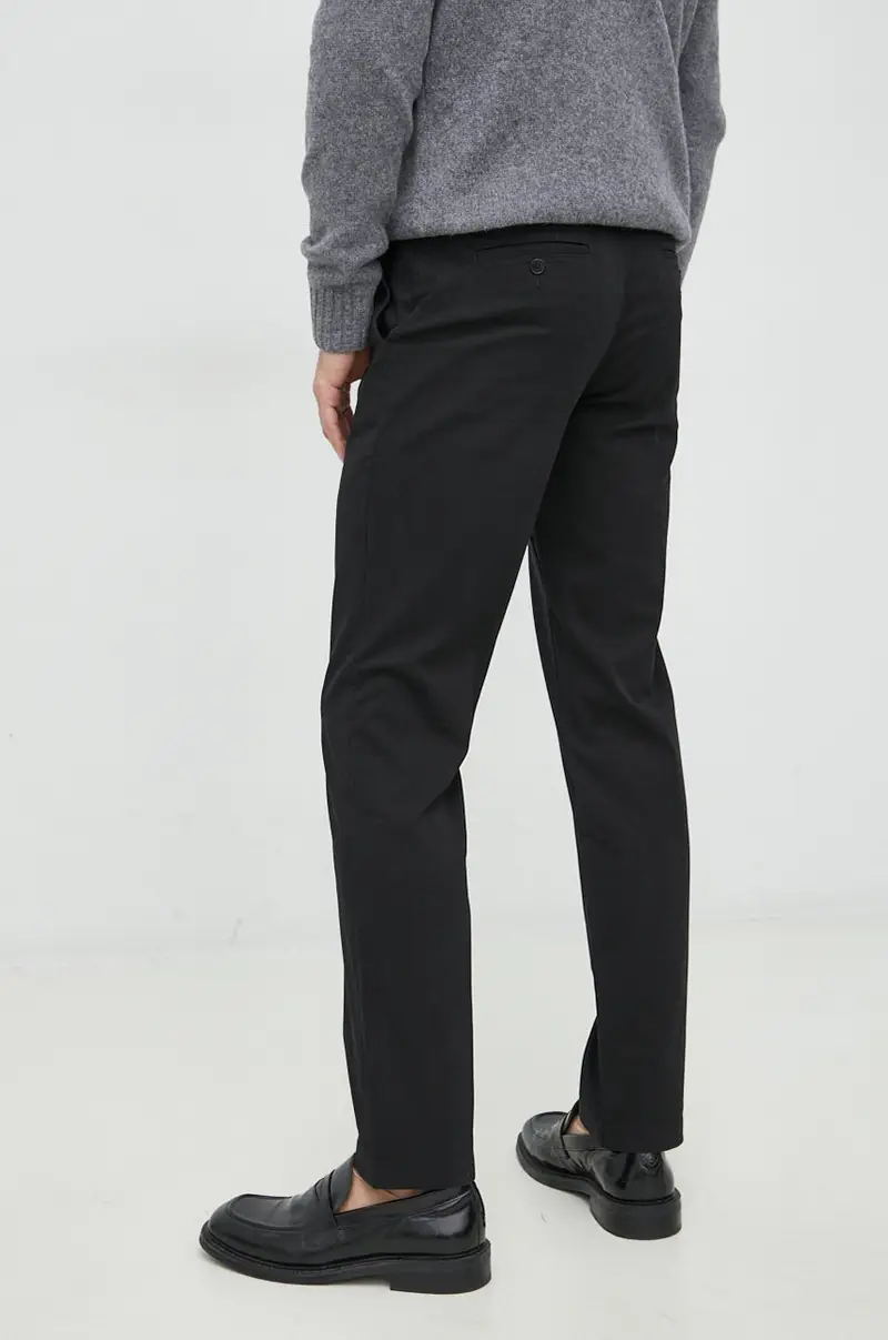 pantaloni uomo Nero miniatura 3