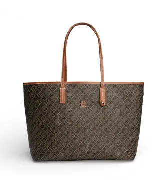 per donna AW0AW17416 Borsa Monoplay Tote nera, marrone (OSFA), Casual, Poliuretano