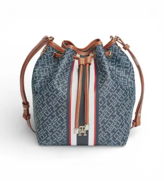 per donna AW0AW18392 Borsa a secchiello Monoplay blu (OSFA), Casual, Poliuretano