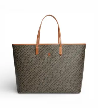 per donna AW0AW18850 Borsa Monoplay Tote nera, marrone (OSFA), Casual, Poliuretano