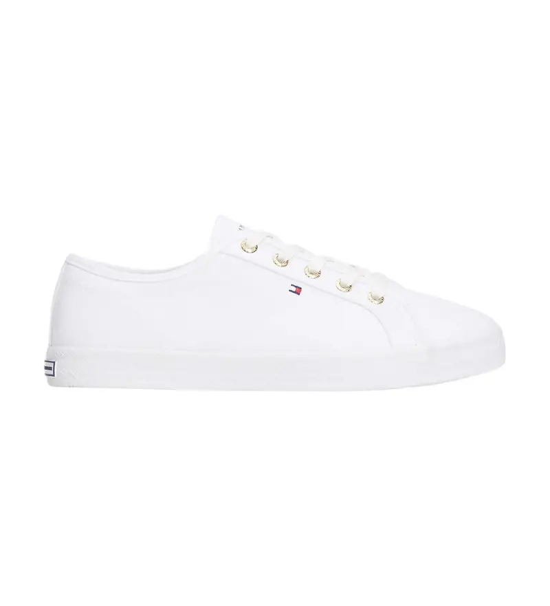 per donna FW0FW06512 Scarpe bianche Nuticas essenziali (36), Bianco, 1 a 3 cm, Stringhe, Casual