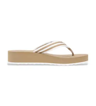 per donna FW0FW09196 Infradito beige Riri (36), 3 a 5cm, Nessuno, Casual, Beachwear