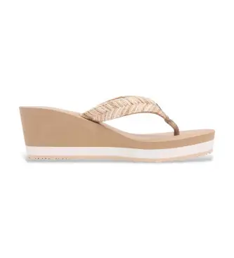 per donna FW0FW09197 Infradito beige Dalya (36), 3 a 5cm, Nessuno, Casual, Beachwear