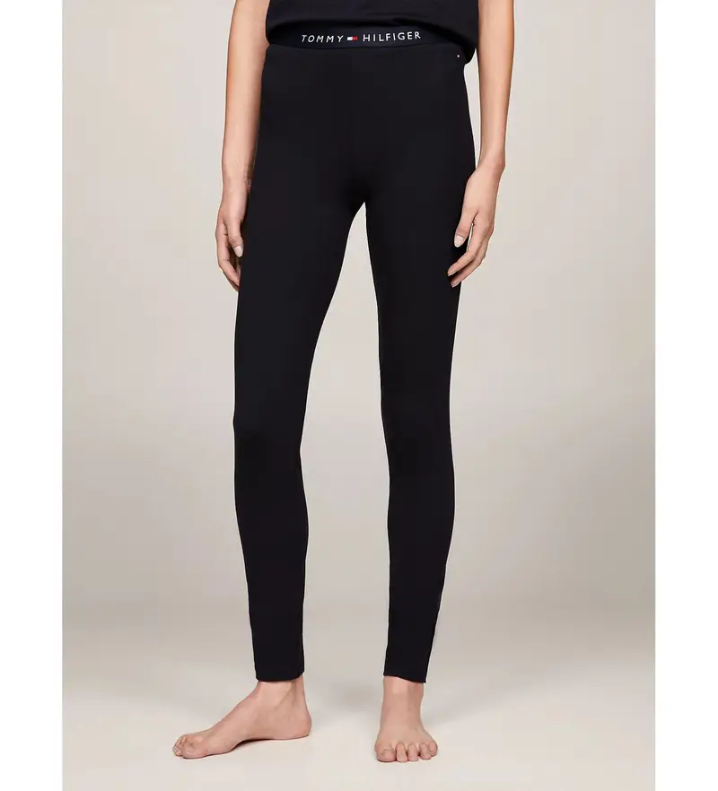 Tommy Hilfiger Leggings Donna Blu 4129152