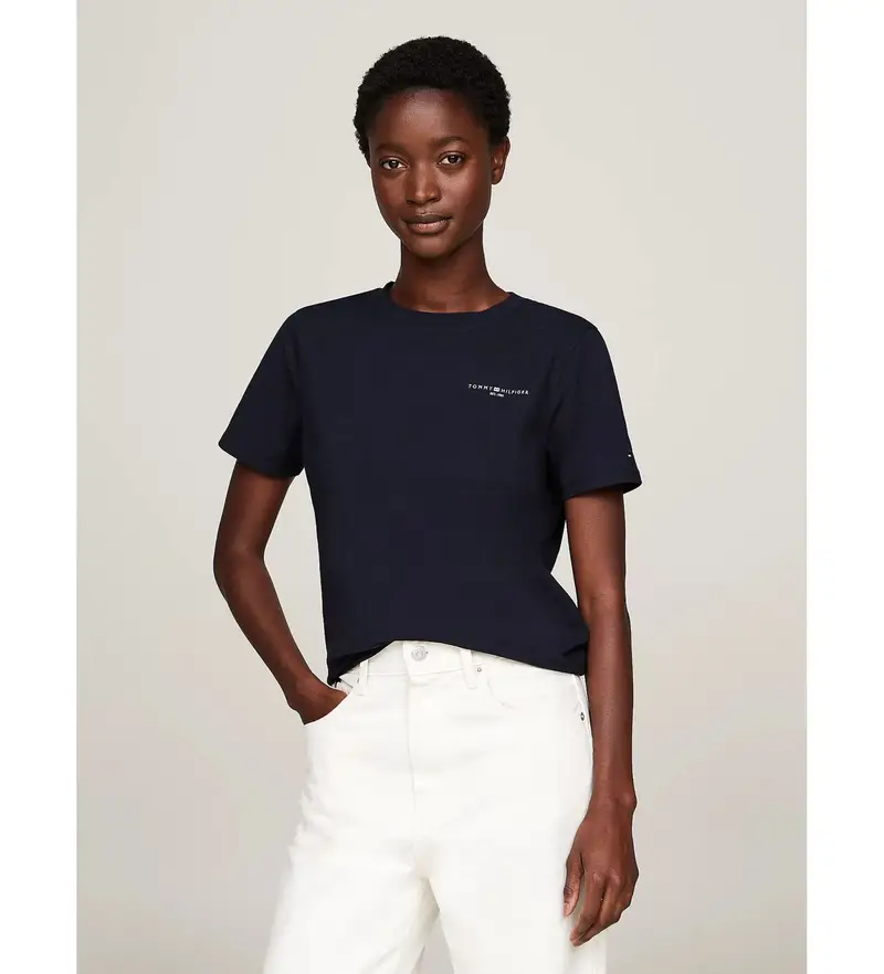 Tommy Hilfiger T-shirt Donna Blu 4040328