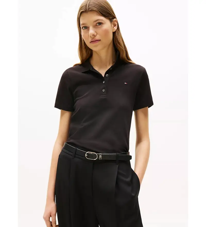 Tommy Hilfiger Polo Donna Nero 4054827