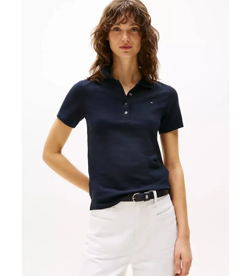 Tommy Hilfiger Polo Donna Blu 4053897