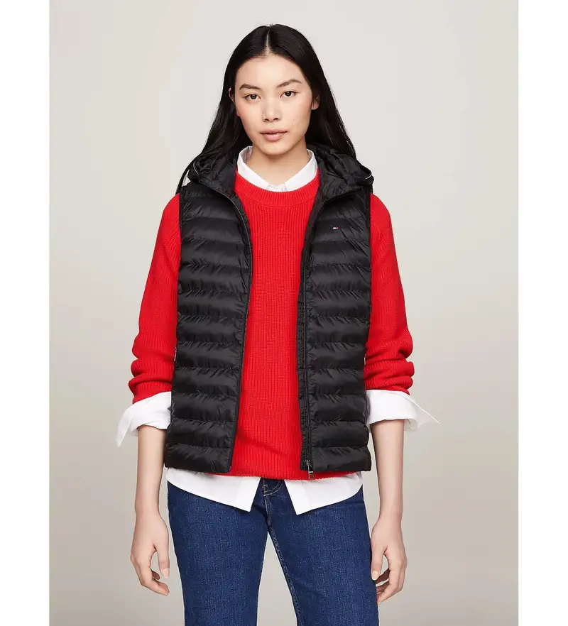 Tommy Hilfiger Gilet Donna Nero 4054915