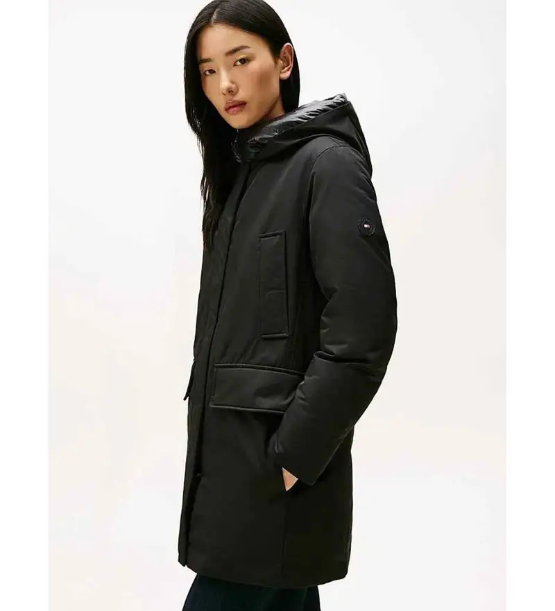 Tommy Hilfiger Parka Donna Nero 3111830